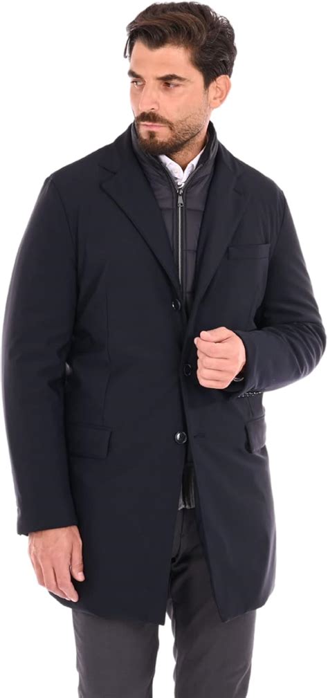 Cappotto imbottito in gabardine Re